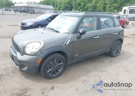 2014 Mini Countryman Cooper S из США, поврежденный, VIN WMWZC5C58EWP37905